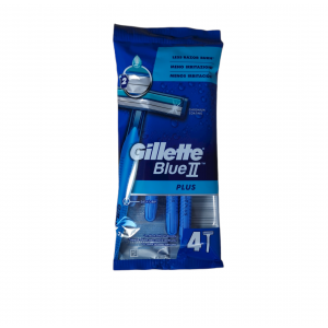 Gillette Blue 2 plus holiací strojčk pre mužov 4 kusov