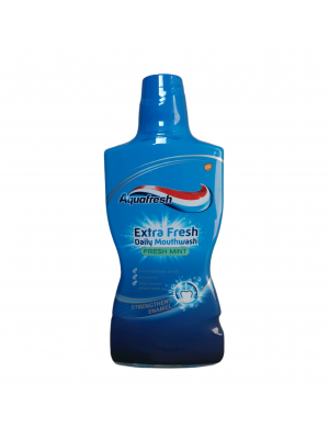 Aquafresh ústna voda 500ml Extra Fresh