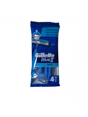 Gillette Blue 2 plus holiací strojčk pre mužov 4 kusov