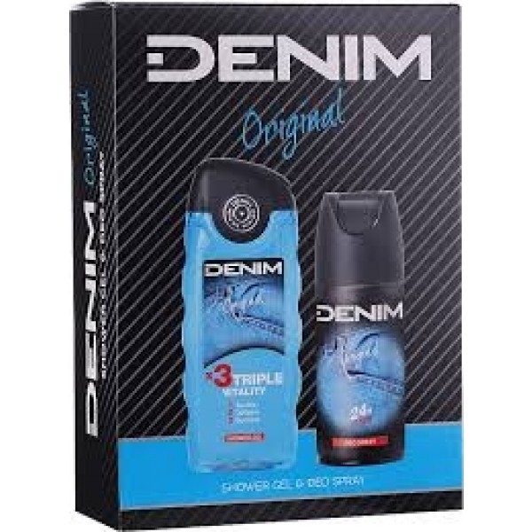 Denim set  deodorant 150ml + sprchový gél  250ml Original